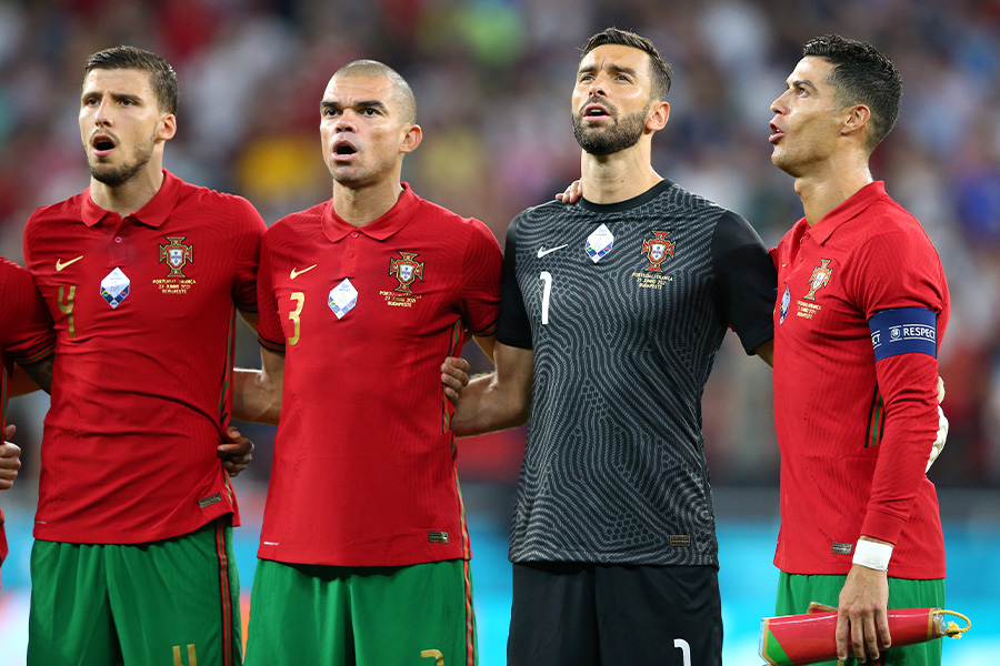ポルトガル代表のW杯ユニフォームに注目【写真：Getty Images】
