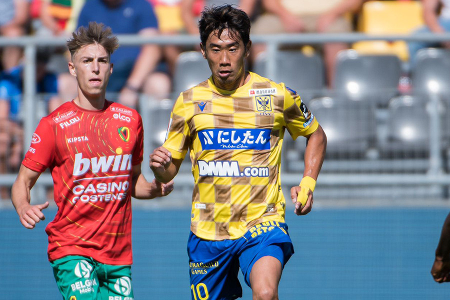 シント＝トロイデンでプレーするMF香川真司【写真：(C) STVV】