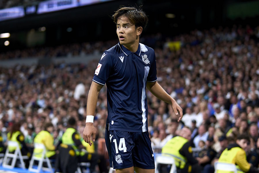 ソシエダでプレーする久保建英【写真:Getty Images】