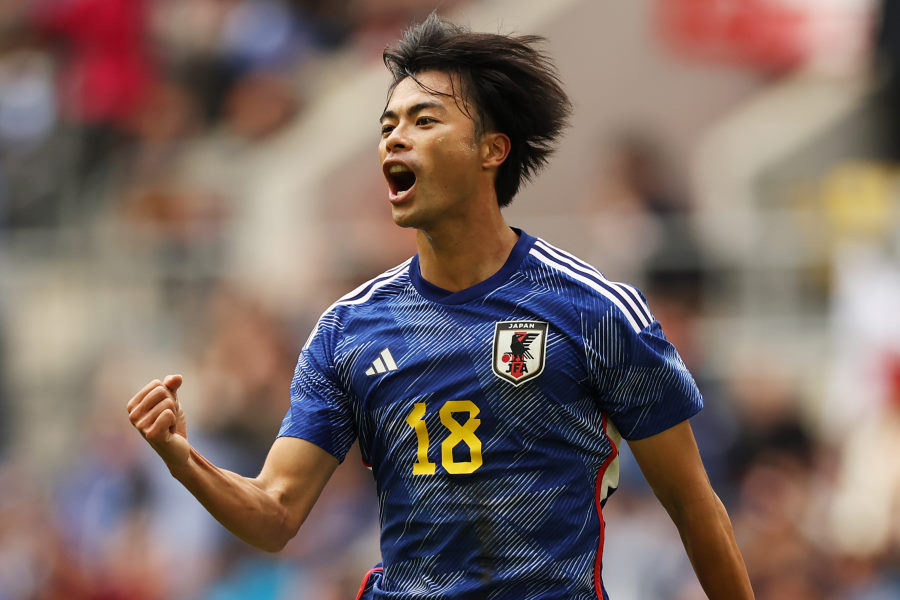 日本代表MF三笘薫【写真：Getty Images】