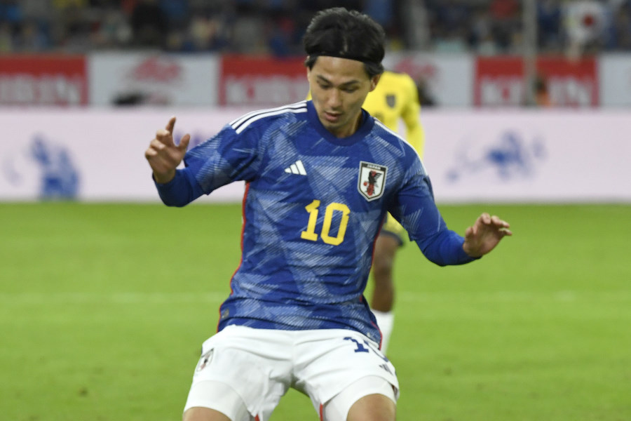 日本代表MF南野拓実【写真：Getty Images】