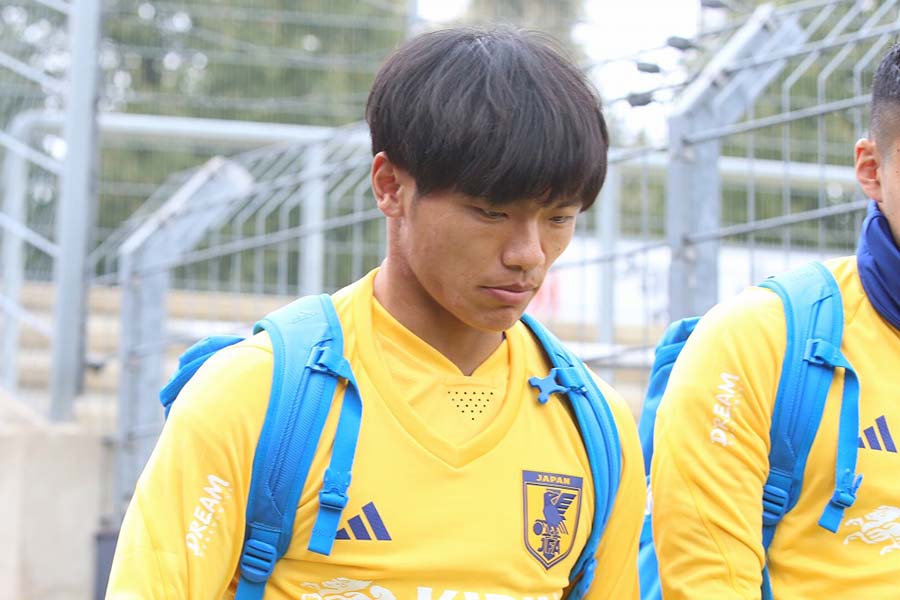 9月の2連戦で出番のなかった旗手怜央【写真:FOOTBALL ZONE編集部】