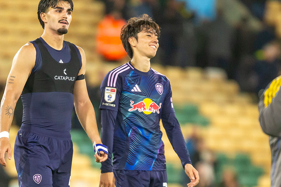 リーズでポテンシャルを示した田中碧【写真:Getty Images】