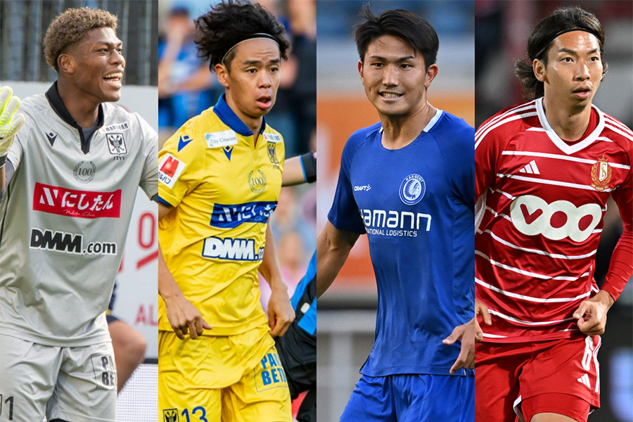 ベルギーで活躍する日本人選手を評価【写真：(C) STVV & Getty Images】