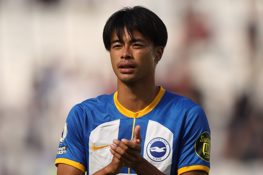ブライトンの日本代表MF三笘薫【写真：Getty Images】