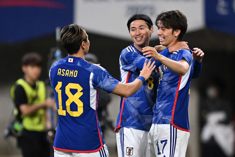 日本の快勝に中国メディアも注目【写真：徳原隆元】