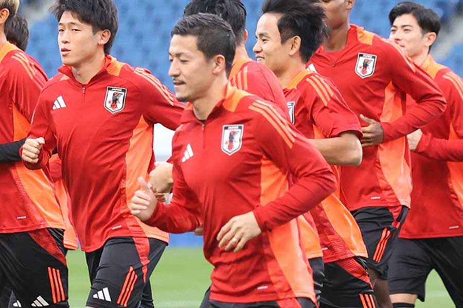 髪色を変えた前田大然【写真:FOOTBALL ZONE編集部】