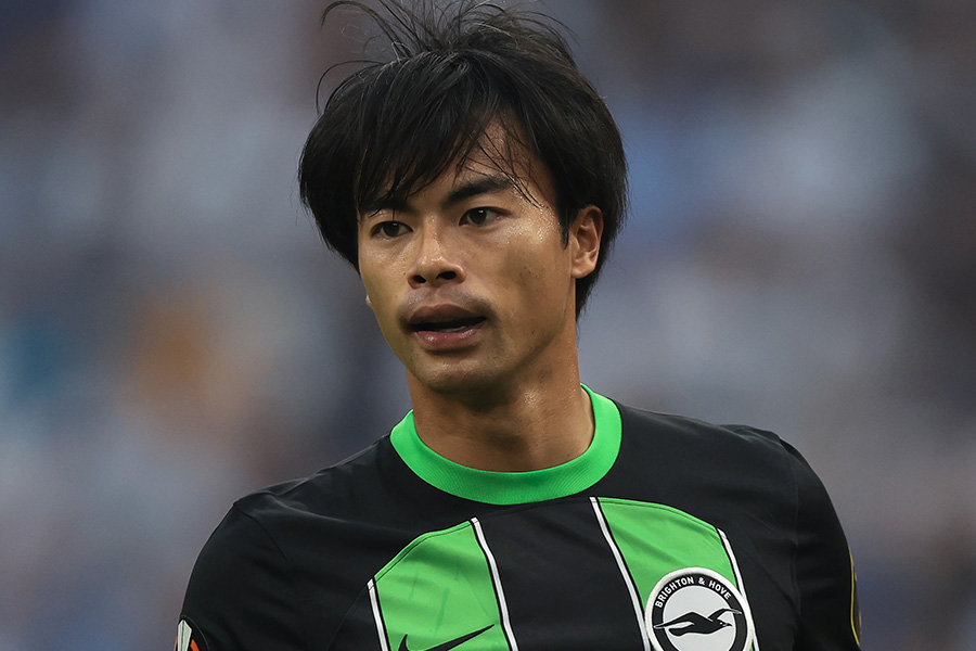 バルセロナが三笘薫に興味？【写真：Getty Images】