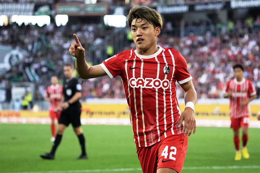 堂安律 フライブルク 1G1Aでフライブルクの勝利に貢献…躍動の堂安律「自信を持って