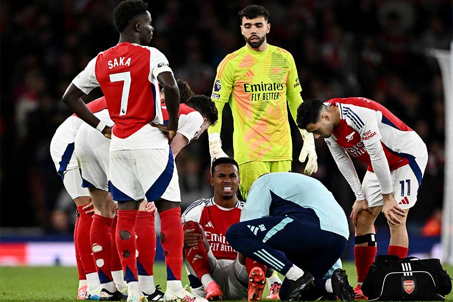 DF陣に怪我人続出で緊急事態のアーセナル【写真:ロイター】