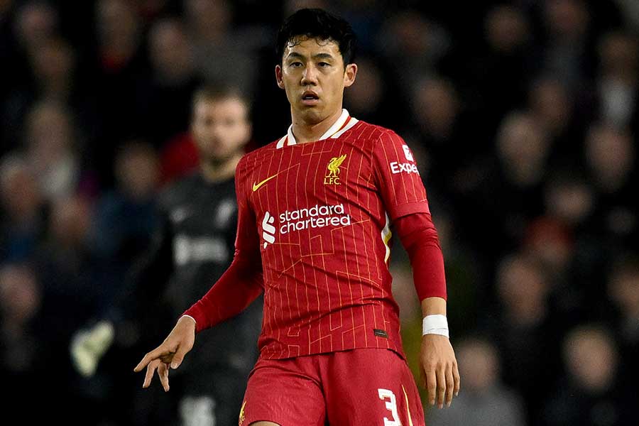 リバプールの遠藤航【写真：Getty Images1】