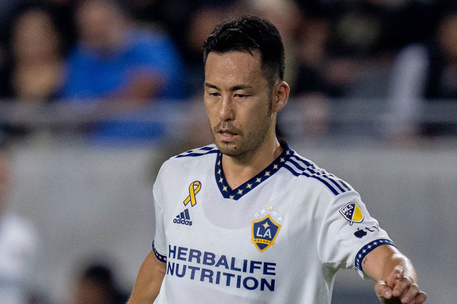 LAギャラクシーに所属する吉田麻也【写真:Getty Images】