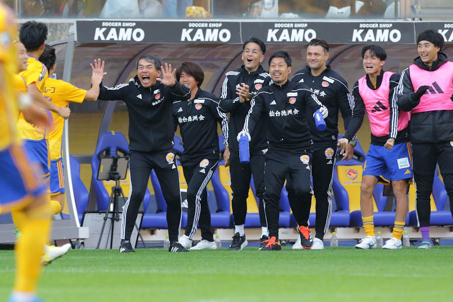 仙台が逆転でPO進出決定【写真:Getty Images】