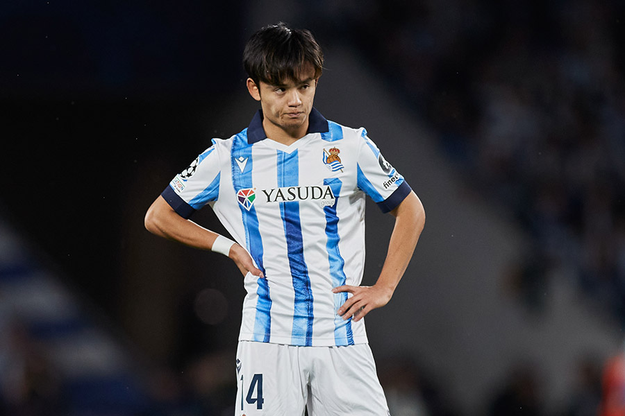 CKから得点を演出した久保建英【写真：Getty Images】