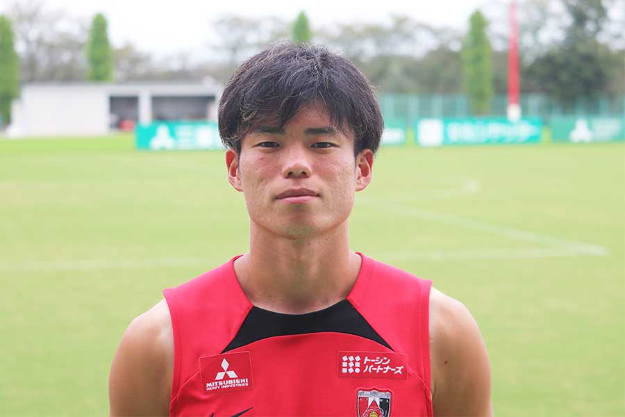 浦和の二田理央【写真:轡田哲朗】