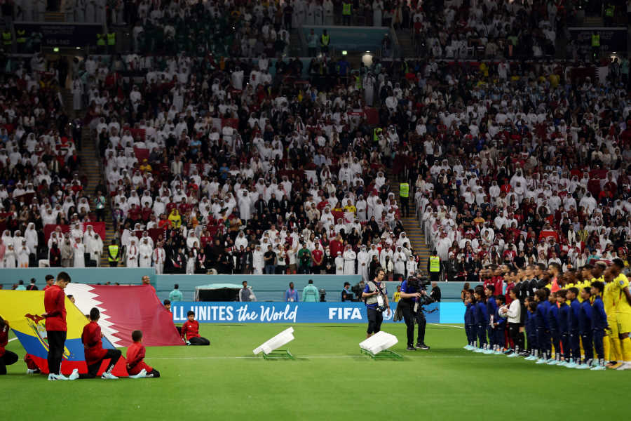 エクアドルが開幕戦で快勝【写真：ロイター】