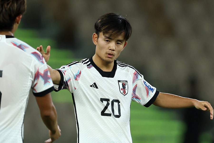 日本代表の久保建英【写真：Getty Images】