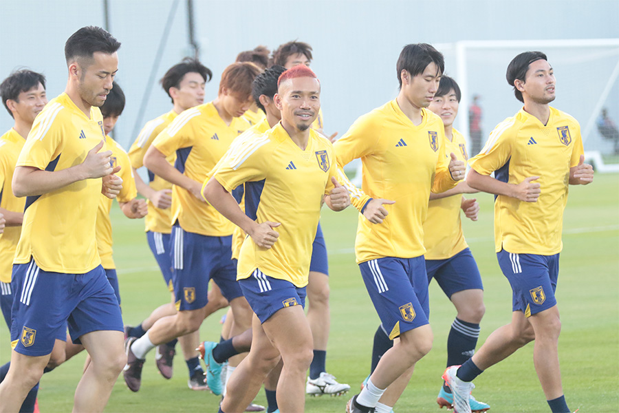 いよいよドイツ戦を迎える【写真：FOOTBALL ZONE編集部】