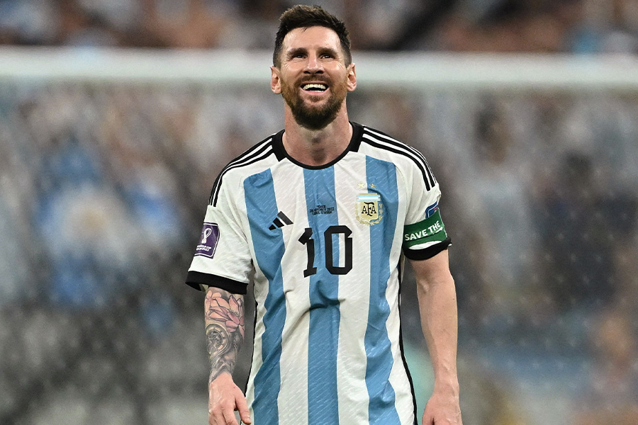 1ゴール1アシストで勝利を演出したリオネル・メッシ【写真：ロイター】