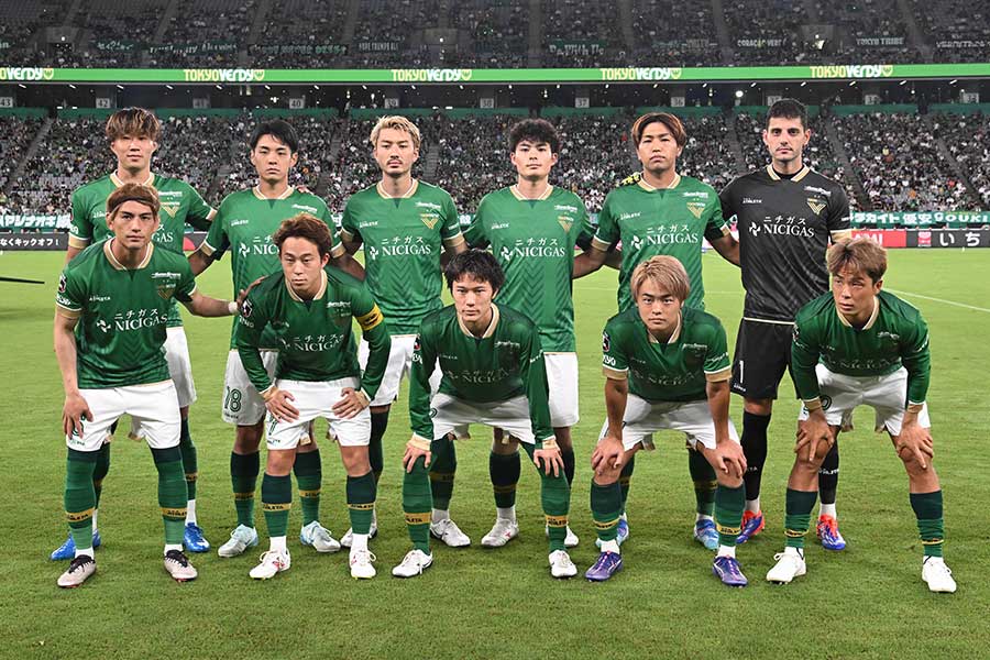 久々のJ1復帰で力を見せた東京ヴェルディ【写真:徳原隆元】