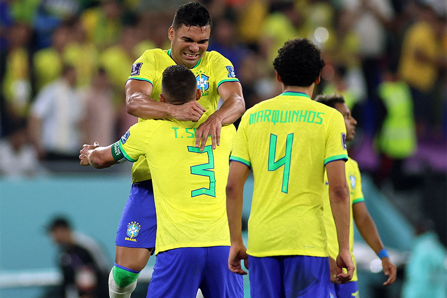 ブラジル代表がカゼミーロのゴールで勝利【写真：ロイター】