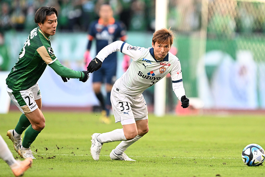 清水はリードを守り切れずにJ1昇格を逃した【写真：徳原隆元】