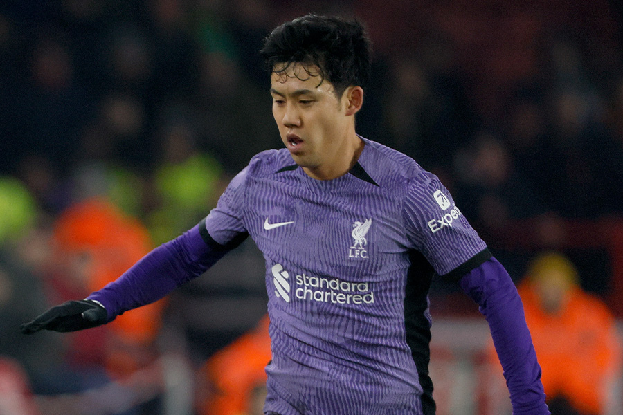 シェフィールド戦に出場した遠藤航【写真：Getty Images】