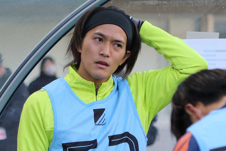 JPFAトライアウトに参加した高木俊幸【写真:FOOTBALL ZONE編集部】