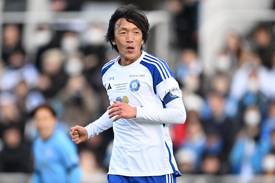 FKだけでハットトリックを達成した中村俊輔氏【写真：徳原隆元】