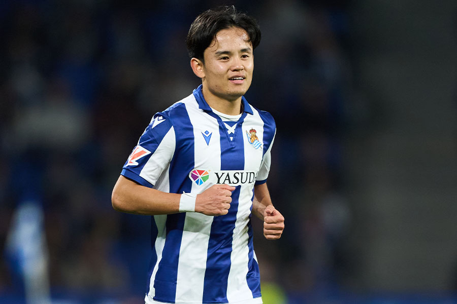 久保建英が選手投票のMVPを受賞した【写真:Getty Images】