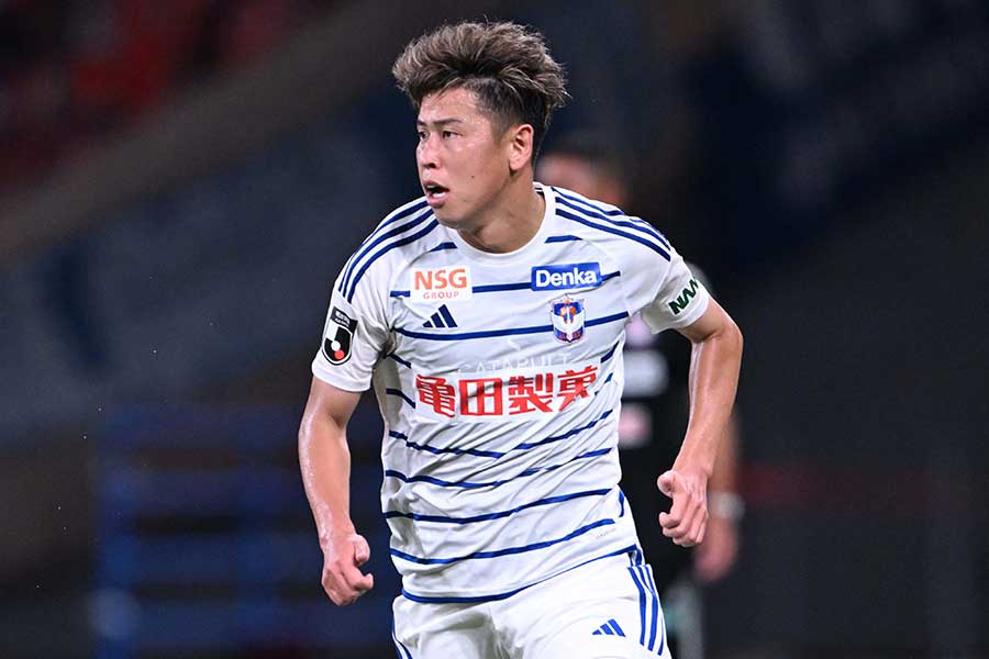 新潟の谷口海斗【写真:徳原隆元】