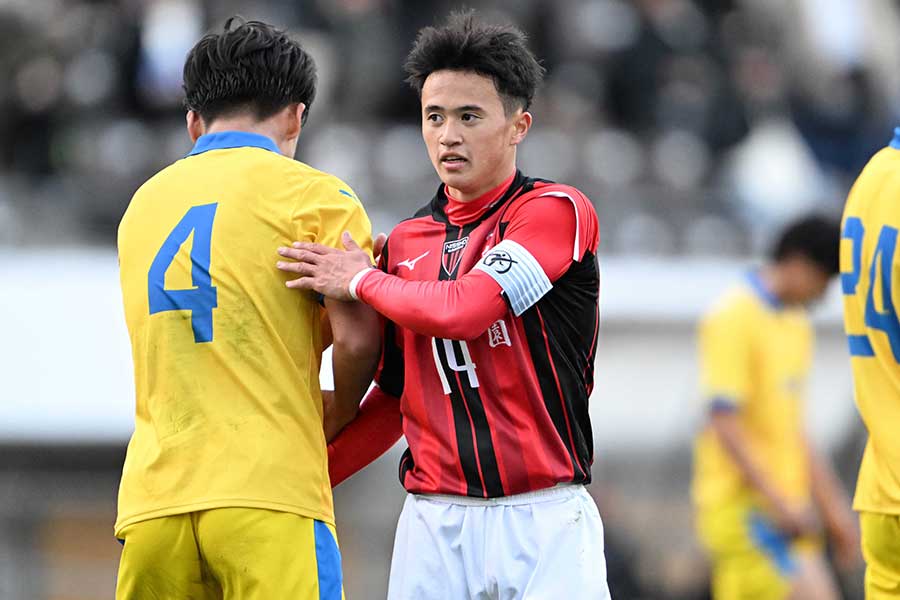 初戦でハットトリック達成の高岡伶颯【写真:徳原隆元】