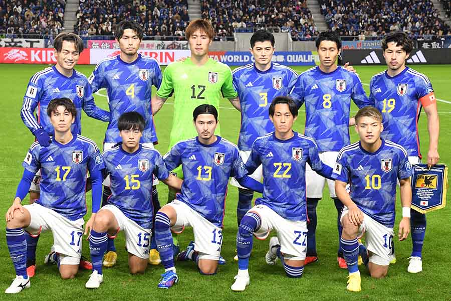 日本代表のタイ戦スタメンの予想は？【写真：徳原隆元】