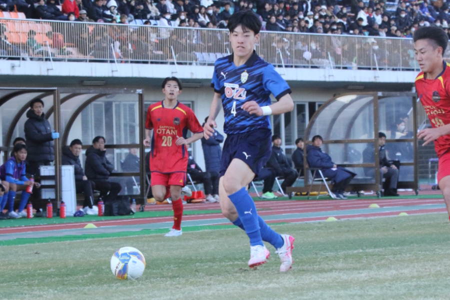 大津2年生CB村上慶【写真:FOOTBALL ZONE】