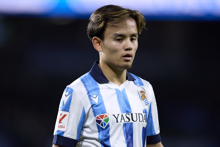 レアル・ソシエダでプレーする久保建英【写真:Getty Images】