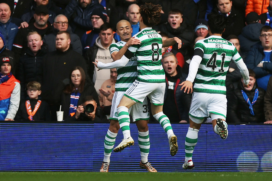 前田大然がレンジャーズ戦でゴール【写真:ロイター】