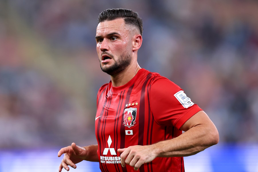 浦和を満了のアレックス・シャルク【写真：Getty Images】