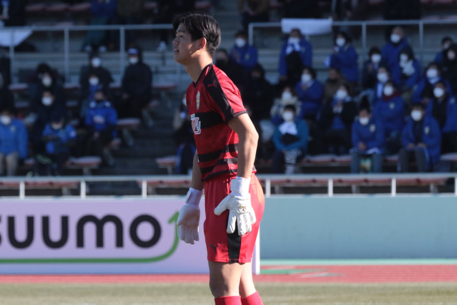 大津GK西星哉【写真：FOOTBALL ZONE編集部】