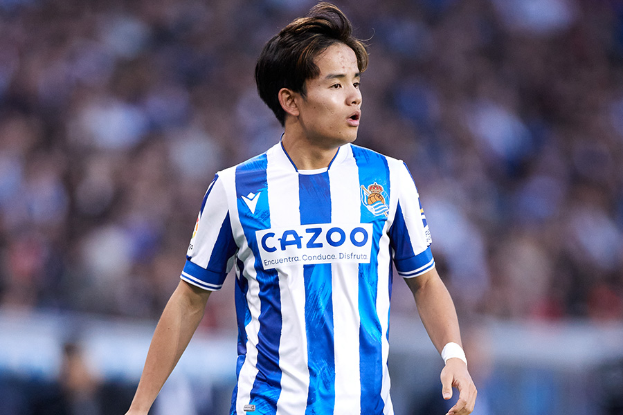 久保建英がアルメリア戦に出場か【写真：Getty Images】