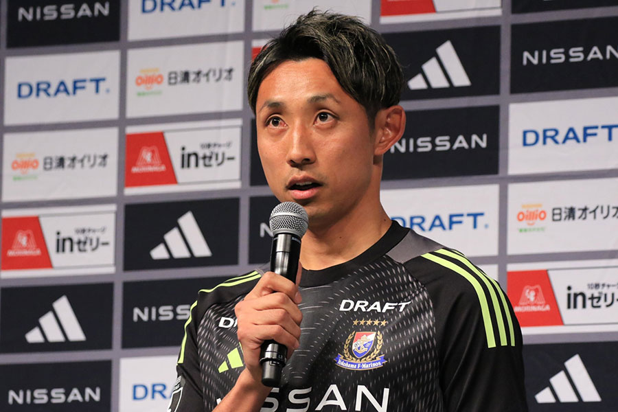 横浜F・マリノスに復帰した朴一圭【写真：Noriko NAGANO】