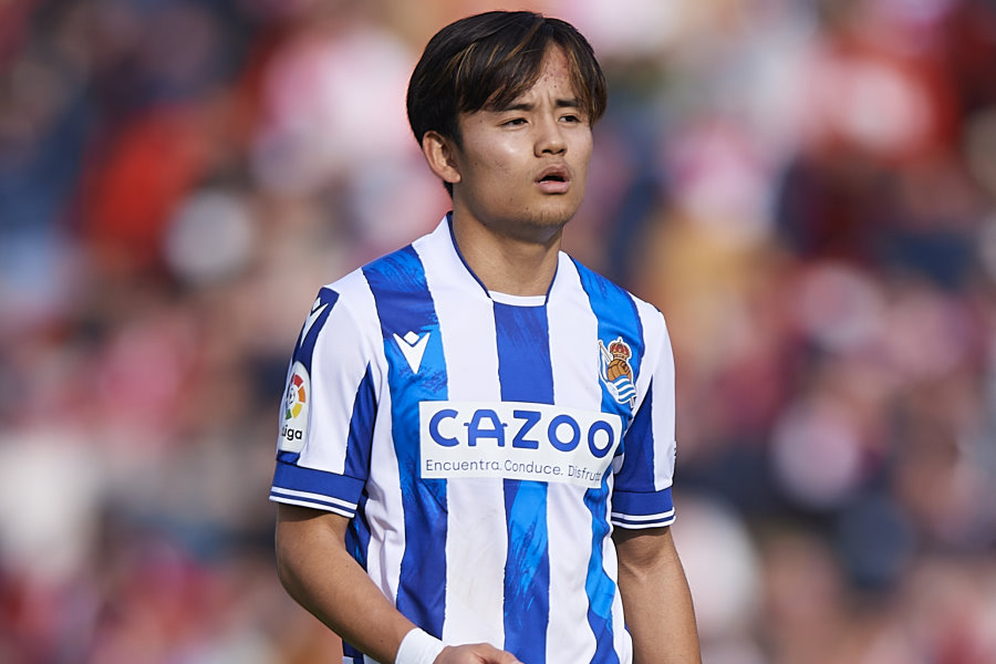 ソシエダの日本代表MF久保建英【写真：Getty Images】