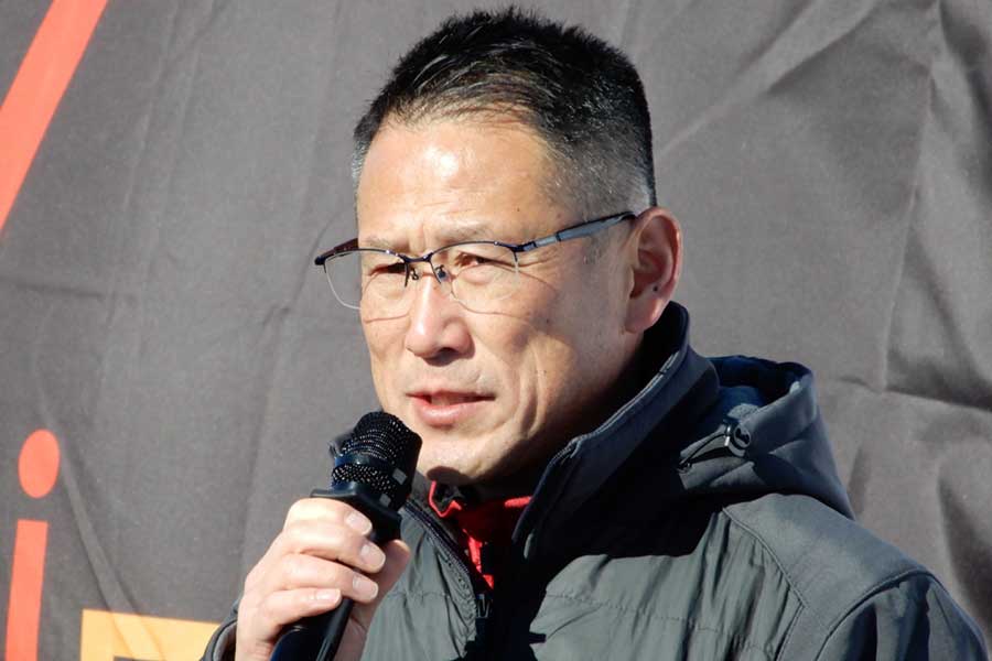 シント=トロイデンVVアカデミー責任者の髙野剛氏【写真:FOOTBALL ZONE編集部】