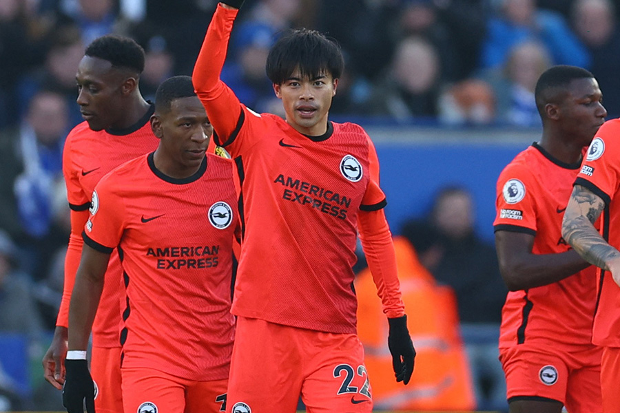 ブライトンの三笘薫【写真：ロイター】