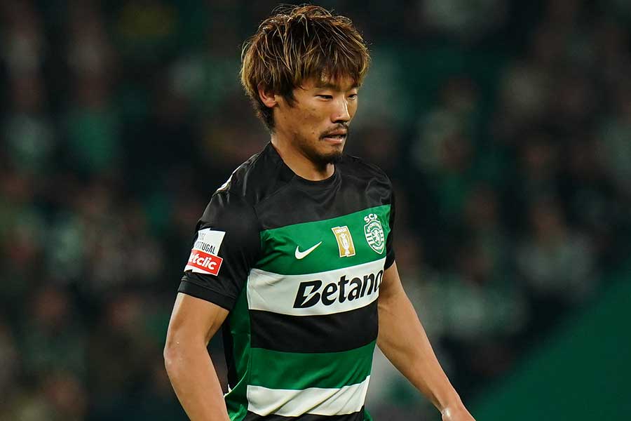 スポルティングの守田英正【写真:Getty Images】