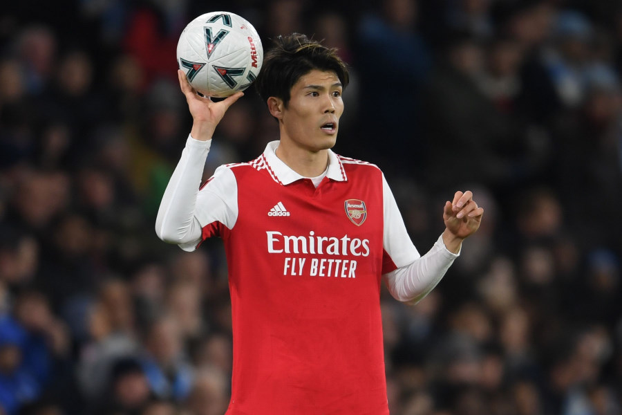 アーセナルの日本代表DF冨安健洋【写真:Getty Images】