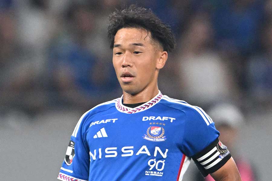 横浜FMの喜田拓也【写真:徳原隆元】