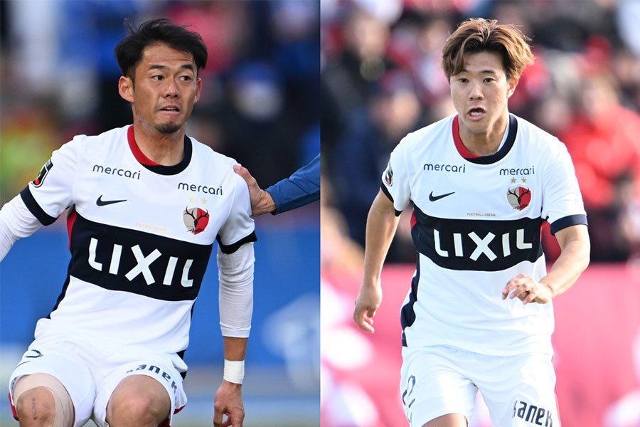 鹿島の小池と濃野【写真:徳原隆元】