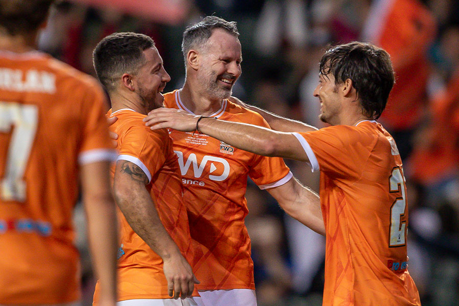 世界選抜で出場したライアン・ギグス【写真:Getty Images】