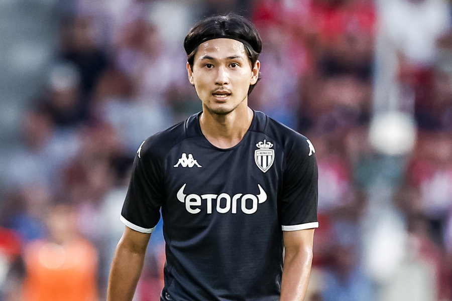 モナコの日本代表MF南野拓実【写真：Getty Images】