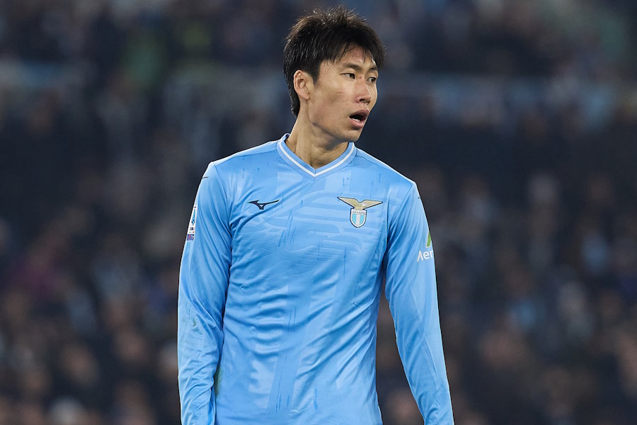 ラツィオでプレーする鎌田大地【写真：Getty Images】